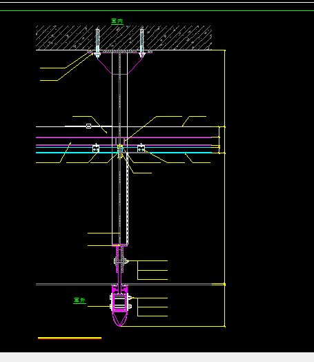 铝板幕墙横向节点设计详图解析与安装要点